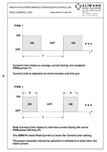 A L TM A N N  AMM-P4 HIGH-PERFORMANCE TRANSISTOR-CONTROLLER MICRO MACHINES DIPL.-ING. CHARLES ALTMANN