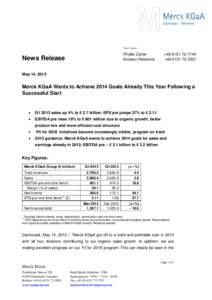 Business / Merck KGaA / Fundamental analysis / Merck & Co. / Earnings before interest /  taxes /  depreciation and amortization / Kommanditgesellschaft auf Aktien / Income / Financial ratio / Operating cash flow / Accountancy / Finance / Merck