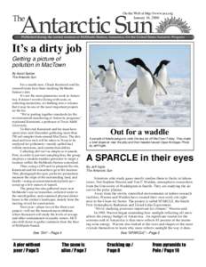 The Antarctic Sun, January 16, 2000
