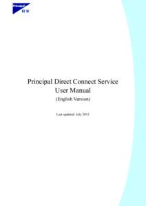 Direct Connect User Manual