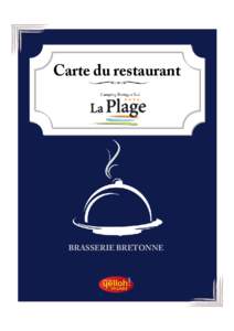 Carte du restaurant  BRASSERIE BRETONNE Les Pizzas LES CLASSIQUES