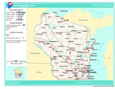 WISCONSIN  TM POPULATED PLACES