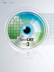 TwinCAT Vision – Machine vision easily integrated into automation technology