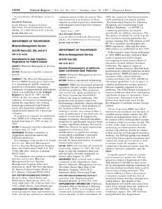 Bureau of Ocean Energy Management /  Regulation and Enforcement / Federal Register / Notice of proposed rulemaking / Seismic analysis / Civil engineering / Structural engineering / Politics of the United States / United States administrative law / Deepwater Horizon oil spill / Oil wells