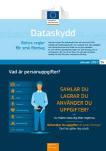 Dataskydd - bättre regler för små företag