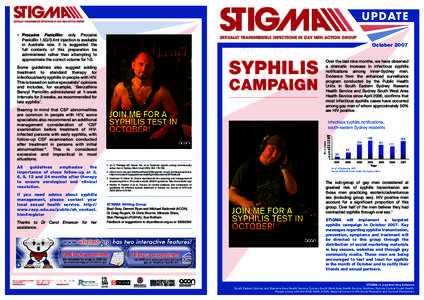 Infections with a predominantly sexual mode of transmission / HIV/AIDS / Beta-lactam antibiotics / Syphilis / Sexually transmitted diseases and infections / Sexually transmitted disease / HIV / AIDS / Penicillin / Medicine / Health / Microbiology