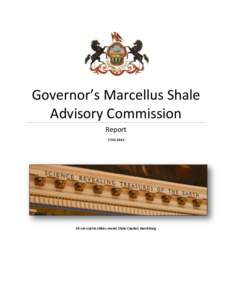 Governor’s Marcellus Shale Advisory Commission ReportEdwin Austin Abbey mural, State Capitol, Harrisburg