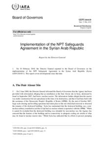 Nuclear materials / Miniature neutron source reactor / Uranium / Syria / Uranyl nitrate / Yellowcake / Syria and weapons of mass destruction / Nuclear technology / Asia / Chemistry