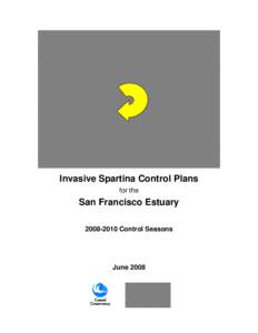 Invasive Spartina Control Plans for the San Francisco Estuary[removed]Control Seasons