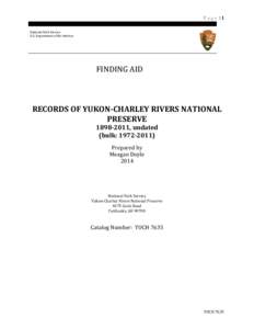 Records of Yukon-Charley Rivers National Preserve