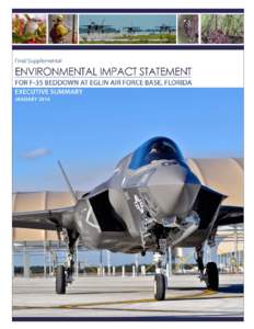EXECUTIVE SUMMARY: Supplemental Environmental Impact Statement for F-35 Beddown at Eglin Air Force Base, Florida