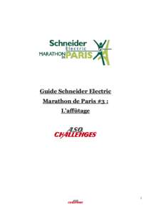 Guide Schneider Electric Marathon de Paris #3 : L’affûtage 1