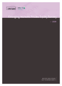 Emerging Markets Private Equity Survey 2009 investors’ views of Private equity in emerging markets