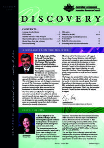 Discovery Newsletter, Autumn 2009