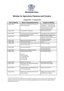 Department of Agriculture /  Food and the Marine / Cabinet of the United Kingdom / 41st Canadian Parliament / Government / Politics / Agriculture ministry / Government of Queensland / Cabinet of New Zealand