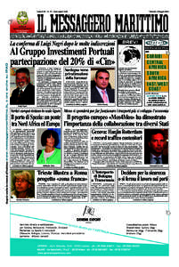 Anno LXI - . 71 - Una copia € 1,20  Venerdì 4 Maggio 2012 Esce il martedì, mercoledì, giovedì, venerdì. Direttore responsabile Vezio Benetti. Direzione, Amministrazione e Pubblicità: 57123 Livorno, Piazza Cavour