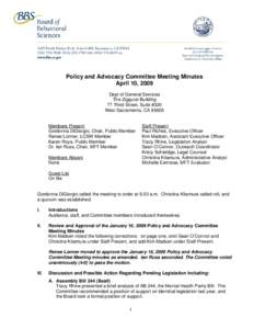 Policy and Advocacy Committee Minutes[removed]doc