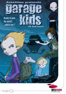 GARAGE KIDS - 26 half hours A group of kids whose adventures take place in the real world but also in a parallel and virtual world, Xanadu. The story? A