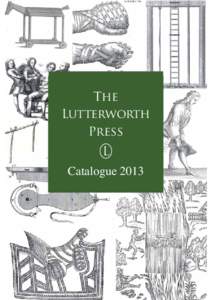 The Lutterworth Press L Catalogue 2013