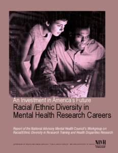 Racial/Ehtnic Diversity in Mental Health Research Careers