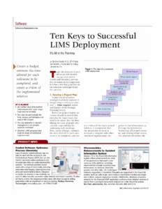 Microsoft Word - Ten Keys to Successful LIMS Deployment - Lab Equip Aug07.doc