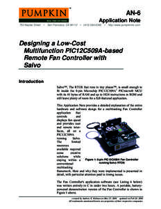 Fan control / Instruction set architectures / Electronics / PIC microcontroller / PICAXE / Microcontrollers / Computer architecture / Computer hardware