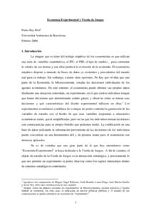 Microsoft Word - Economía Experimental y Teoría de Juegos.doc