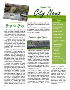 Caldwell, Idaho  City News