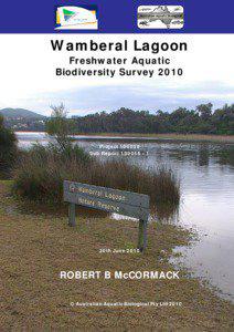 Water / Euastacus / Terrigal Lagoon / Wamberal /  New South Wales / Crayfish / Cherax / Common yabby / City of Gosford / Yabby / Parastacidae / Phyla / Protostome