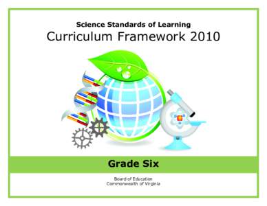 Science Standards of Learning  Curriculum Framework 2010 Kindergarten Grade