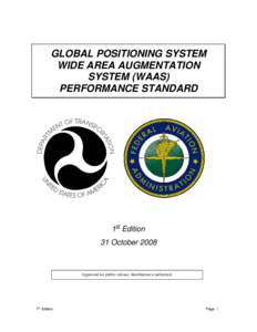 WAAS Performance Standard