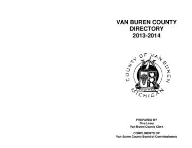 VAN BUREN COUNTY DIRECTORY[removed]PREPARED BY Tina Leary