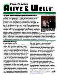Alive & Well Newsletter August 2009 draft[removed]color.pmd