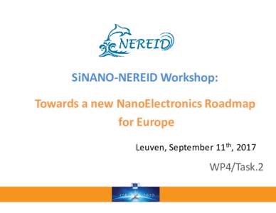 Microsoft PowerPoint - NEREID Workshop Leuven Sept.11, 2017 T42 [Compatibility Mode]