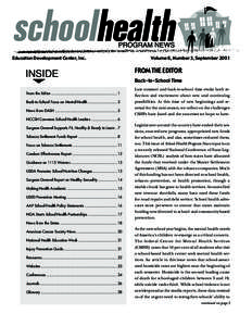 Maternal and Child Health Bureau / Safe Schools/Healthy Students / Substance Abuse and Mental Health Services Administration / Suicide prevention / United States Department of Health and Human Services / School-Based Health Centers / Mental health provisions in Title V of the No Child Left Behind Act / Health / Health Resources and Services Administration / Health education