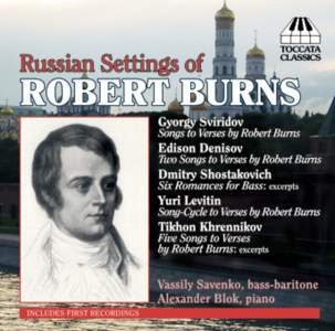 BURNS, SCOTLAND AND RUSSIA by Andrew Noble As the result of Britain’s declaration of war on revolutionary France in February 1793, the