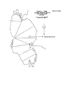 CROWELL POND Chesterville and New Sharon, Franklin County and Vienna, Kennebec County U.S.G.S. Farmington Falls, Maine (7½’) Fishes Brook trout