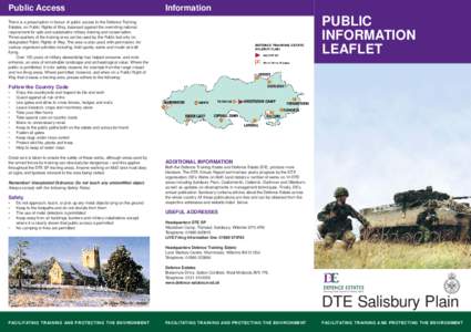 Public Access  Information PUBLIC INFORMATION