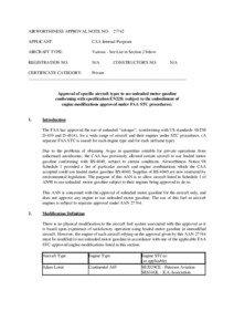 AIRWORTHINESS APPROVAL NOTE NO:  27742