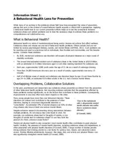 Behavioral Health Information Sheets[removed]MJB