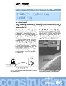 Traffic Vibrations in Buildings