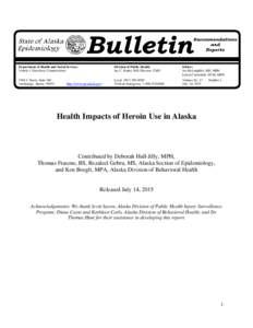 Health Impacts of Heroin Use in Alaska