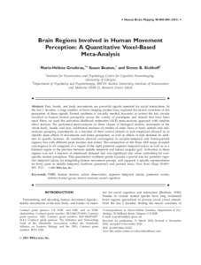 r  Human Brain Mapping 00:000–r