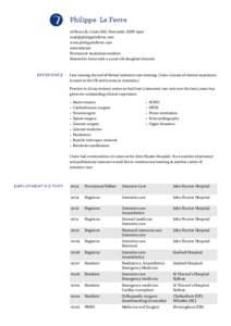 Intensive-care medicine / Gosford Hospital / Geography of Australia / Medicine / Newcastle /  New South Wales / John Hunter Hospital