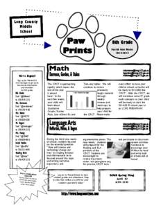 Long County Middle School 8th Grade Fourth Nine Weeks