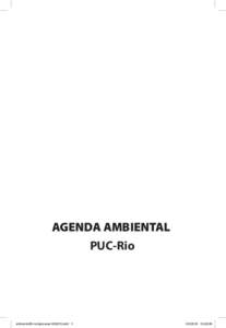 AGENDA AMBIENTAL PUC-Rio ambiental09 reimpressaoindd:23:50