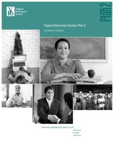 Plan 2 VRS Virginia Retirement System Plan 2 Handbook for Members