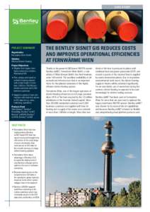 case study  PROJECT SUMMARY Organization Fernwärme Wien GmbH Solution