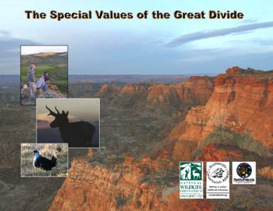 Working to protect wildlife and wild places. voiceforthewild.org  The Special Values of the Great Divide