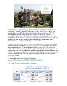 Journalism school / San Jose State University / California / Education